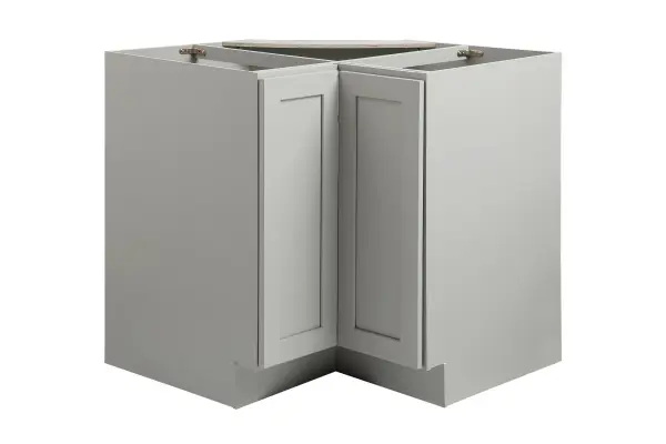 Installation Manual
Specification Sheet
Dimensions
Length: 36"
Width: 36"
Height: 34.5"
Specifications
Assembly Required: Yes
Distressed Finish: No
Finish (Color): Grey
Product Material: Rubberwood and Plywood
Product Shape: Polygon
Product Type: Kitchen Lazy Susan Corner Base Cabinet
Product Warranty: 1 year limited
Weight: 77.1
Wire Included: No
Wood Type: Rubberwood
Shipment type: Small Parcel
Drawers
Drawers Included: No
Shelves
Number of Shelves: 2