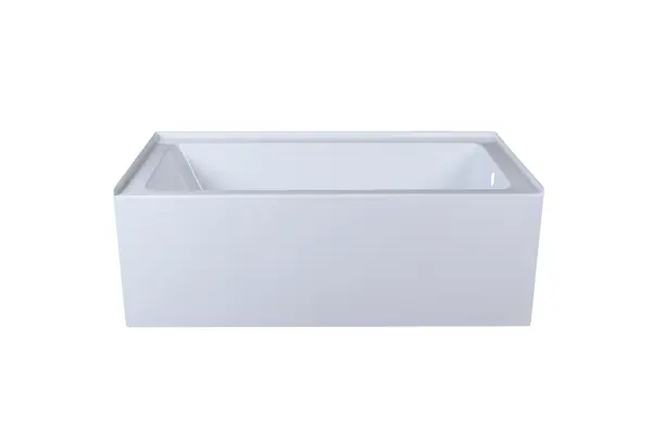 Dimensions
Length: 60"
Width: 32"
Height: 22"
Bath Tub Basin Area Bottomt: 60x32"
Bath Tub Soaking Depth: 60x32"
Drain Length: /"
Drain Width: /"
Depth: 17.5"
Specifications
Assembly Required: Yes
Bath Tub Design: Alcove
Bath Tub Drain Placement: left
Distressed Finish: No
Finish (Color): Glossy white
BathTub Material: Acrylic, Resin and Fiberglass
Hardware Finish: Chrome
Harware Material: Brass
Overflow Drain Included: No
Product Shape: Rectangle
Product Type: Bath Tubs
Product Warranty: 1 year limited
Valve Included: Yes
Volume Capacity: 54.7
Weight: 71
Weight Capacity: 551.16
Wire Included: No
Shipment type: LTL
US Shipping Cost: $241.00
Shelves
Shelf Depth: YES