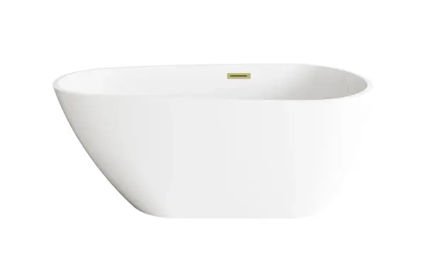 Dimensions
Length: 59"
Width: 31.5"
Height: 23"
Bath Tub Basin Area Bottomt: 36.6x18.1"
Bath Tub Soaking Depth: 36.6x18.1"
Drain Length: 47.24"
Drain Width: 2.7"
Depth: 18"
Specifications
Assembly Required: Yes
Bath Tub Design: Oblong
Bath Tub Drain Placement: center
Distressed Finish: No
Finish (Color): Glossy white
BathTub Material: Acrylic, Resin and Fiberglass
Hardware Finish: brushed gold
Harware Material: Brass
Overflow Drain Included: YES
Product Shape: Oval
Product Type: Bath Tubs
Product Warranty: 1 year limited
Volume Capacity: 80
Weight: 94
Weight Capacity: 551.16
Wire Included: No
Shipment type: LTL
US Shipping Cost: $246.00
Shelves
Shelf Depth: YES