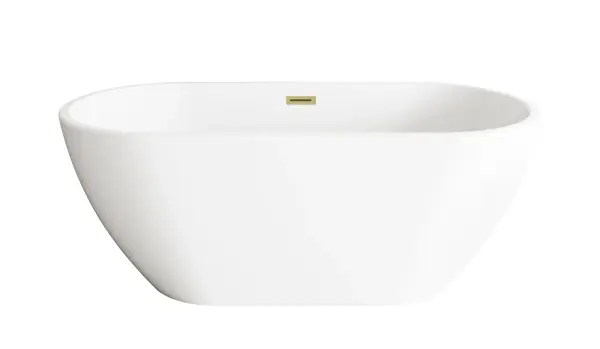 Dimensions
Length: 59"
Width: 29.5"
Height: 23"
Bath Tub Basin Area Bottomt: 39.75*18.5"
Bath Tub Soaking Depth: 39.75*18.5"
Drain Length: 47.24"
Drain Width: 2.7"
Depth: 18"
Specifications
Assembly Required: Yes
Bath Tub Design: Double ended
Bath Tub Drain Placement: center
Distressed Finish: No
Finish (Color): Glossy white
BathTub Material: Acrylic, Resin and Fiberglass
Hardware Finish: brushed gold
Harware Material: Brass
Overflow Drain Included: YES
Product Shape: Oval
Product Type: Bath Tubs
Product Warranty: 1 year limited
Volume Capacity: 76
Weight: 97
Weight Capacity: 551.16
Wire Included: No
Shipment type: LTL
US Shipping Cost: $235.00
Shelves
Shelf Depth: YES