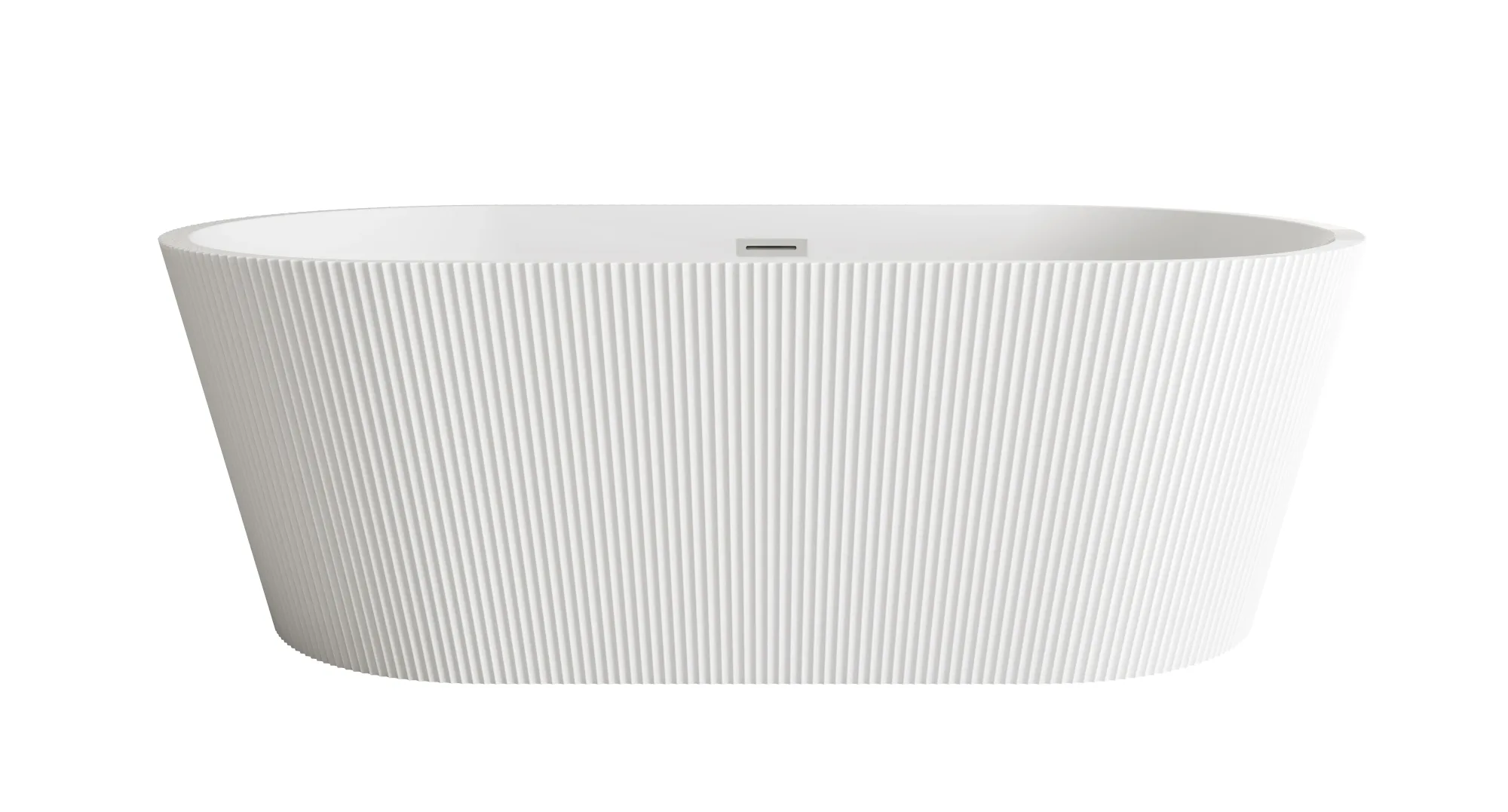 Bryant Freestanding Soaking Bathtub in Glossy White