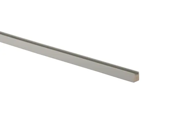 Specification Sheet
Dimensions
Length: 96"
Width: 0.75"
Height: 0.75"
Specifications
Assembly Required: Yes
Distressed Finish: No
Finish (Color): Grey
Rubberwood
Product Shape: Rectangle
Product Type: Kitchen Crown Moulding
Product Warranty: 1 year limited
Weight: 1.12455
Wire Included: No
Shipment type: Small Parcel