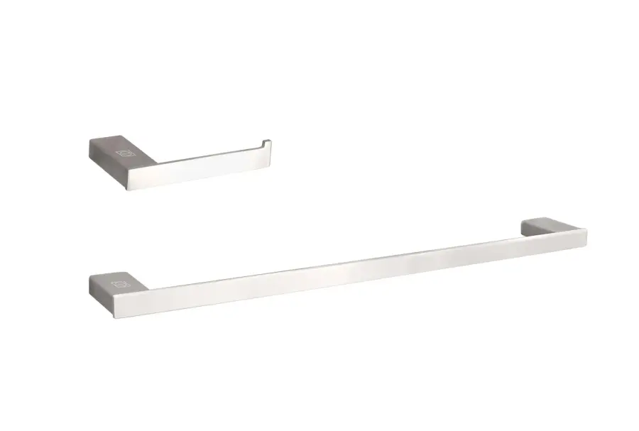 Sofia 2-Piece Bathroom Hardware Set in Brushed Nickel - Image 1