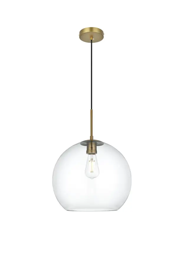 Dimensions
Chain/Rod Length: 60"
Length: 14"
Width: 14"
Height: 13"
Maximum Height: 73"
Wire Length: 60"
Specifications
Assembly Required: No
Bulb Included: Not Included
Dimmable: Yes
Distressed Finish: No
Dry/Wet/Damp: Dry
ETL: YES
Finish (Color): Satin Gold and Clear
Fixture Material: Iron and Glass
Hanging Device: Cord
Hardware Finish: Satin Gold
Harware Material: Iron
Max/Nominal Watt: 40W
Number of Lights: 1
Product Type: Pendants
Product Warranty: 1 year limited
Socket Type: E26
UL & ULC Standard: No
Voltage: 110V - 125V
Wattage/Bulb: 40W
Weight: 4
Wire Included: Yes
Shipment type: Small parcel