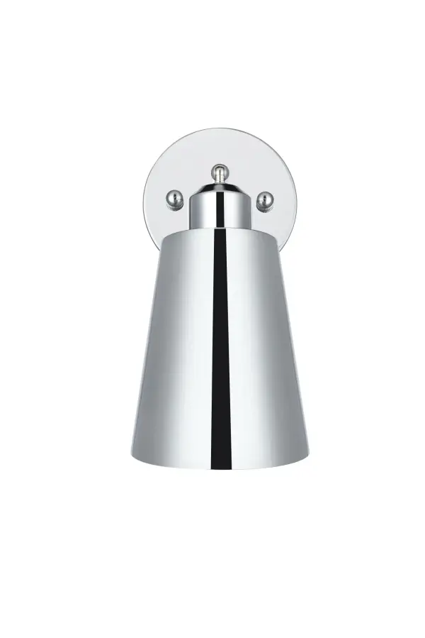Dimensions
Length: 5"
Width: 5"
Height: 11"
Extension: 9"
Wire Length: 11"
Specifications
Assembly Required: No
Bulb Included: Not Included
Dimmable: Yes
Distressed Finish: No
Dry/Wet/Damp: Damp
ETL: YES
Finish (Color): Chrome
Fixture Material: Iron
Hardware Finish: Satin Gold
Harware Material: Iron
Max/Nominal Watt: 40W
Number of Lights: 1
Product Type: Vanity Lights
Product Warranty: 1 year limited
Socket Type: E26
UL & ULC Standard: No
Voltage: 110V - 125V
Wattage/Bulb: 40W
Weight: 1
Wire Included: Yes
Shipment type: Small parcel