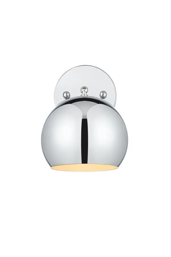 Dimensions
Length: 6"
Width: 6"
Height: 8"
Extension: 9"
Wire Length: 11"
Specifications
Assembly Required: No
Bulb Included: Not Included
Dimmable: Yes
Distressed Finish: No
Dry/Wet/Damp: Damp
ETL: YES
Finish (Color): Chrome
Fixture Material: Iron
Hardware Finish: Satin Gold
Harware Material: Iron
Max/Nominal Watt: 40W
Number of Lights: 1
Product Type: Vanity Lights
Product Warranty: 1 year limited
Socket Type: E26
UL & ULC Standard: No
Voltage: 110V - 125V
Wattage/Bulb: 40W
Weight: 1
Wire Included: Yes
Shipment type: Small parcel