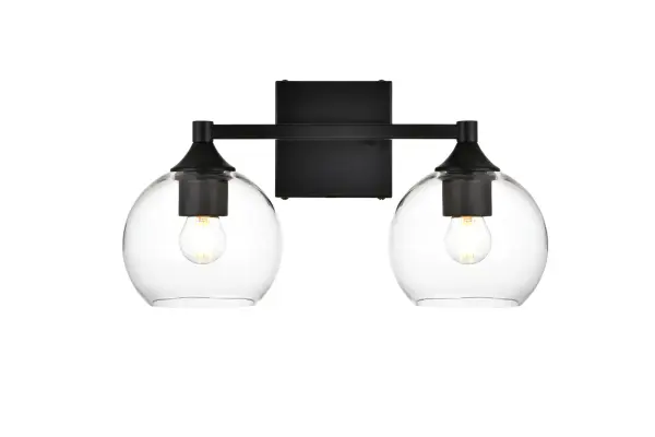 Specification Sheet
Dimensions
Length: 7.6"
Width: 16"
Height: 9"
Extension: 8"
Wire Length: 8"
Depth: 8"
Specifications
Assembly Required: Yes
Bulb Included: No
#N/A
Dimmable: Yes
Distressed Finish: No
Dry/Wet/Damp: Damp
ETL: yes
Finish (Color): Black and Clear
Fixture Material: Iron and Glass
Hardware Finish: Black
Harware Material: Iron
Max/Nominal Watt: 80W
Number of Lights: 2
Product Type: Vanity Lights
Product Warranty: 1 year limited
Socket Type: E26
Voltage: 110V
Wattage/Bulb: 40W
Weight: 3
Wire Included: Yes
Shipment type: Small Parcel
US Shipping Cost: $13.00