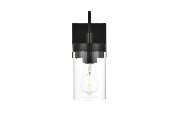 Specification Sheet
Dimensions
Length: 5.8"
Width: 5"
Height: 11"
Extension: 6"
Wire Length: 8"
Depth: 6"
Specifications
Assembly Required: Yes
Bulb Included: No
#N/A
Dimmable: Yes
Distressed Finish: No
Dry/Wet/Damp: Damp
ETL: yes
Finish (Color): Black and Clear
Fixture Material: Iron and Glass
Hardware Finish: Black
Harware Material: Iron
Max/Nominal Watt: 40W
Number of Lights: 1
Product Type: Vanity Lights
Product Warranty: 1 year limited
Socket Type: E26
Voltage: 110V
Wattage/Bulb: 40W
Weight: 2
Wire Included: Yes
Shipment type: Small Parcel
US Shipping Cost: $13.00