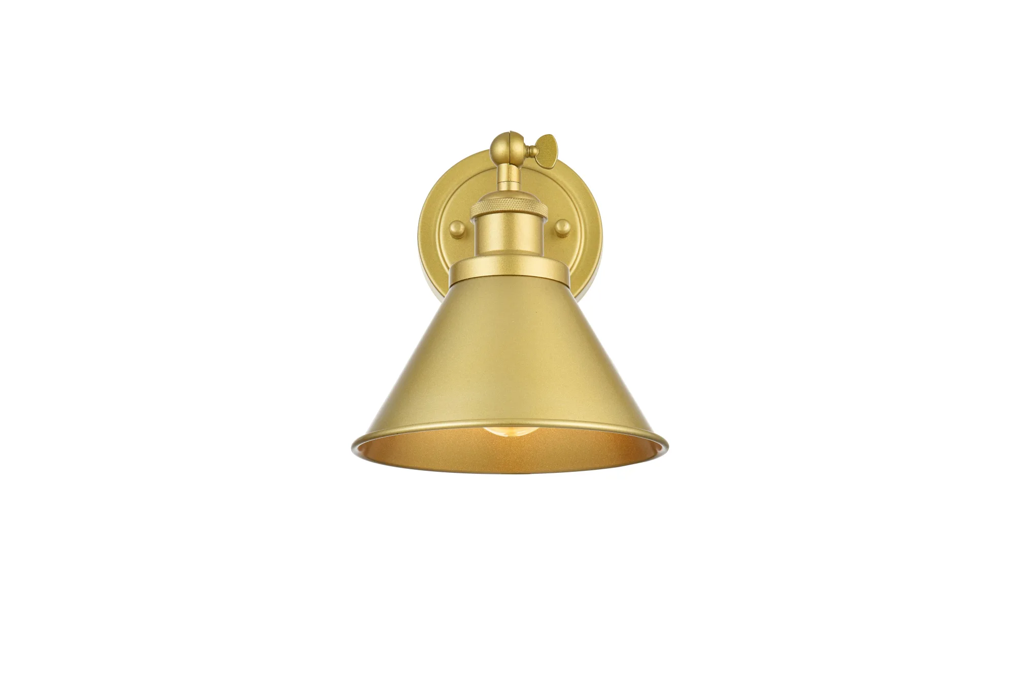 Bentley One Light Bath Sconce in Brass