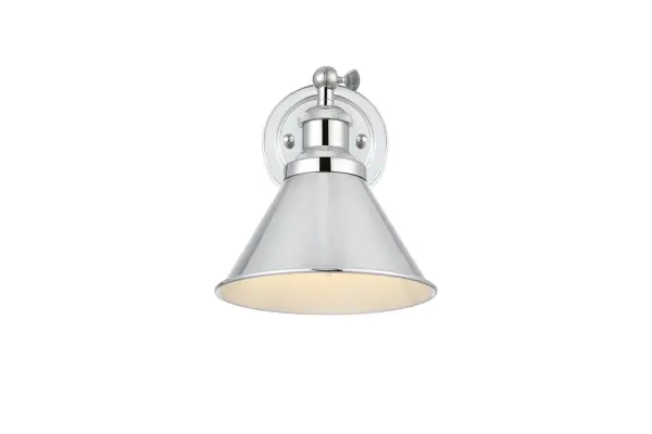Bentley One Light Bath Sconce in Chrome - Image 1