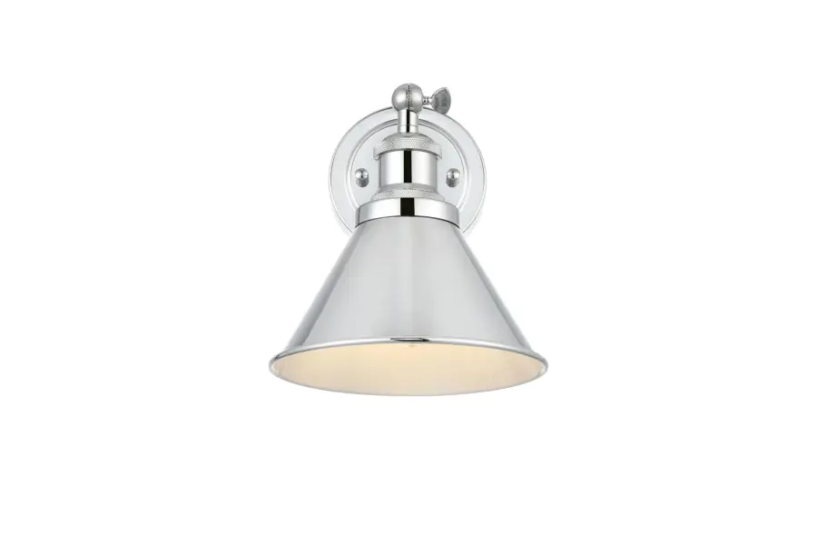 Bentley One Light Bath Sconce in Chrome - Image 1