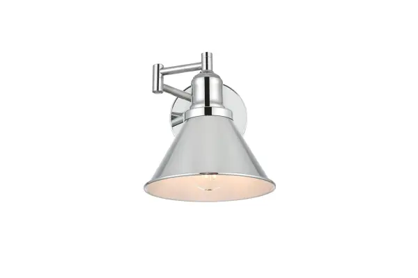 Judson One Light Swing Arm Wall Sconce in Chrome - Image 1