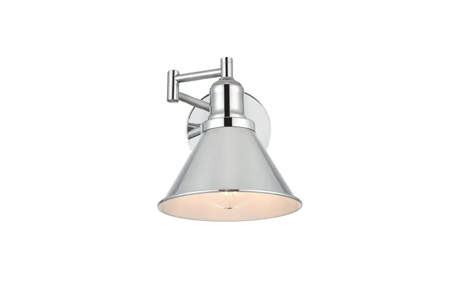 Judson One Light Swing Arm Wall Sconce in Chrome - Image 1