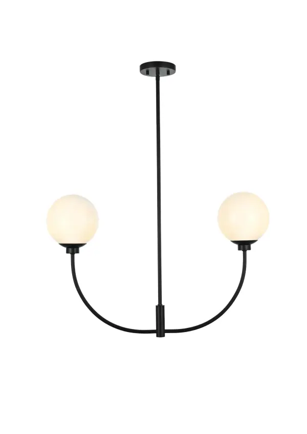 Dimensions
Chain/Rod Length: 46"
Length: 30"
Width: 7"
Height: 19"
Maximum Height: 52"
Wire Length: 56"
Specifications
Assembly Required: yes
Bulb Included: No
Dimmable: Yes
Distressed Finish: No
Dry/Wet/Damp: Dry
ETL: YES
Finish (Color): Black
Fixture Material: Iron and Glass
Hanging Device: Rod
Hardware Finish: Black
Harware Material: iron
Max/Nominal Watt: 120W
Number of Lights: 2
Product Type: Chandeliers
Product Warranty: 1 year limited
Socket Type: E26
UL & ULC Standard: No
Voltage: 110V - 125V
Wattage/Bulb: 60W
Weight: 5
Wire Included: Yes
Shipment type: Small Parcel
US Shipping Cost: $17.00