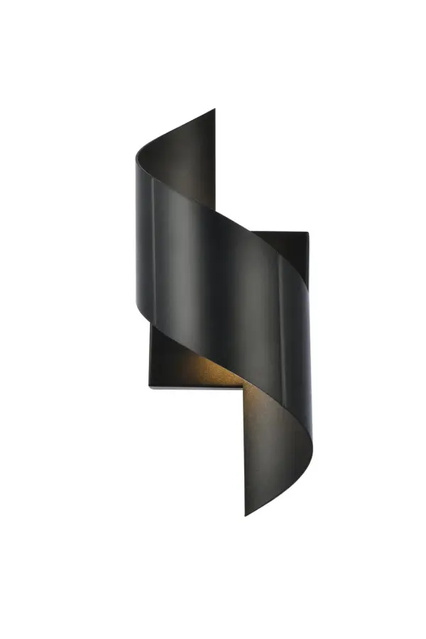 Minimalistic style and modern technology exudes in our Raine outdoor lighting Collection. The powder coated finish provides protection against the outdoor elements. Comes in two finishes in black and silver. Perfect for your front entryway, porch or balcony with these outdoor lights. Collection: Raine Rooms: outdoor Finish: black Width: 5.50" Height: 12.75" Length: 4.88" Weight: 2.00 lb Extension from Wall: 5.50" Wire: 8" Canopy: 5``x5``x0.79`` Bulbs Included Maximum Wattage: 8.00 W Bulb Type: LED Light Source: LED Light Output: 210.00 lm Color Temperature: 3000 K CRI: 80 Dimmable Beam Spread: 120.00° Rated Average Life: 50000 Voltage: 120.00 V Material: aluminum, iron, glass Country of Origin: China Safety Rating: Wet Title 20 LED Manufacturer Warranty: 1 year limited Spec Sheet