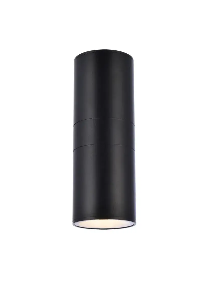 Raine Outdoor Wall Mount in Black