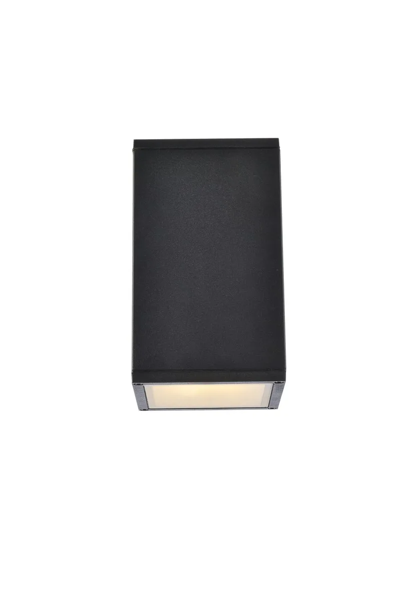 Raine Outdoor Wall Mount in black