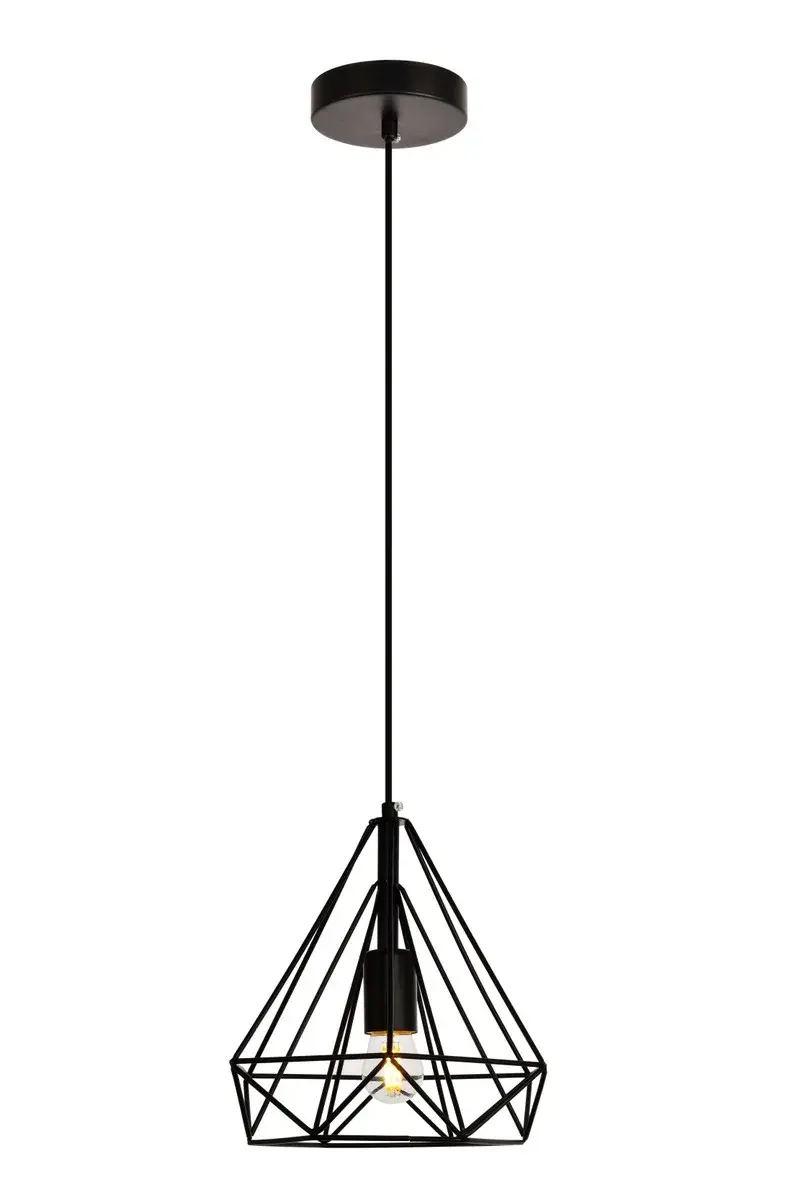 Jago One Light Pendant in Black
