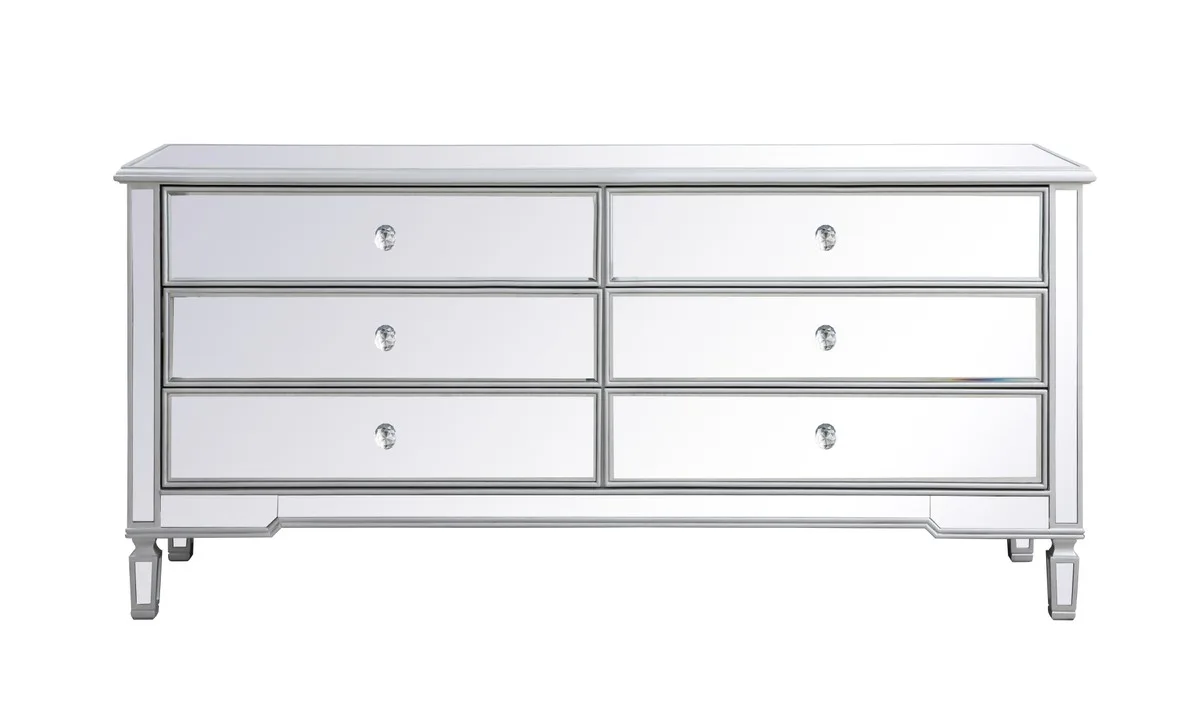 Contempo Chest in antique silver