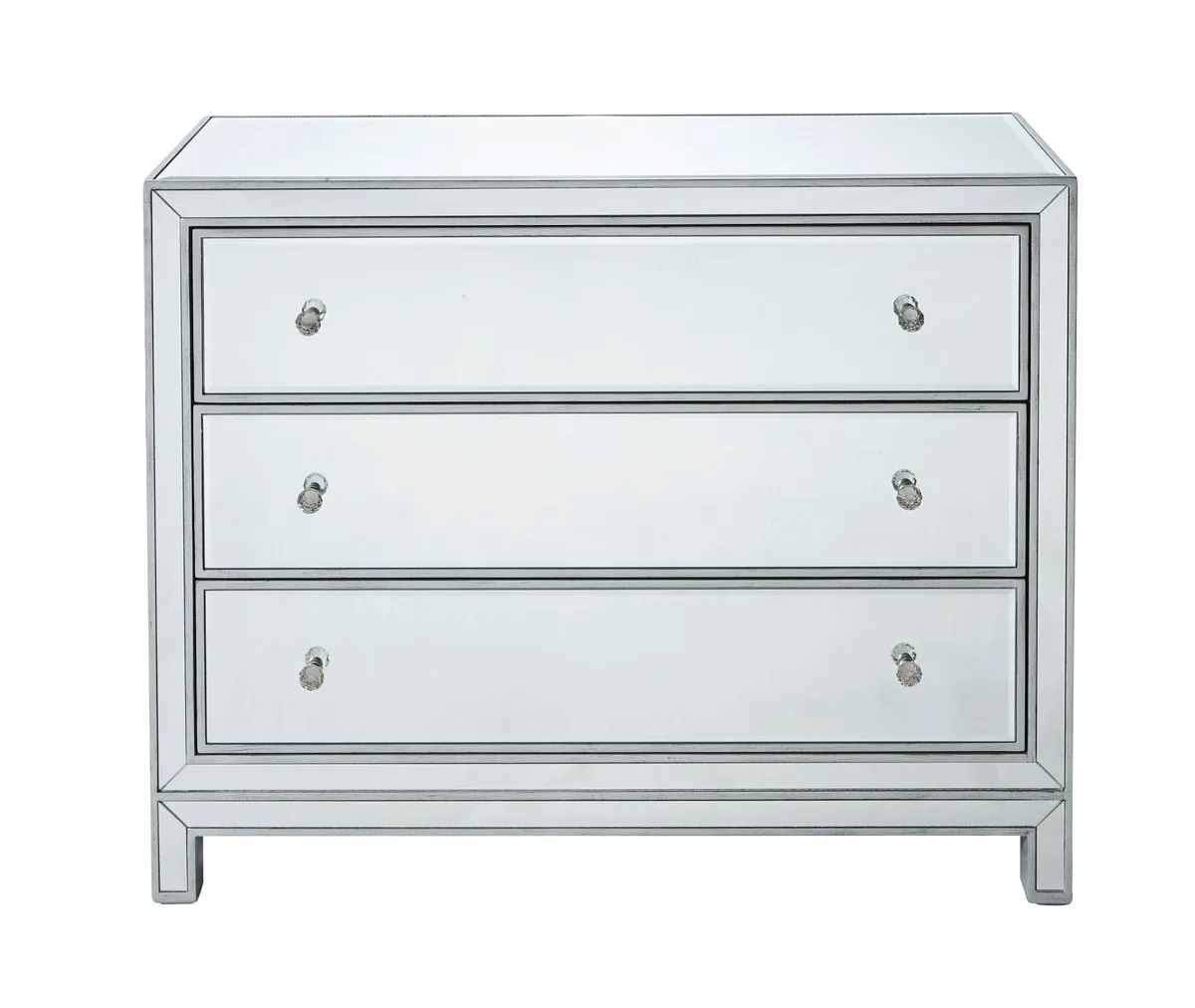 REFLEXION Chest in Antique Silver