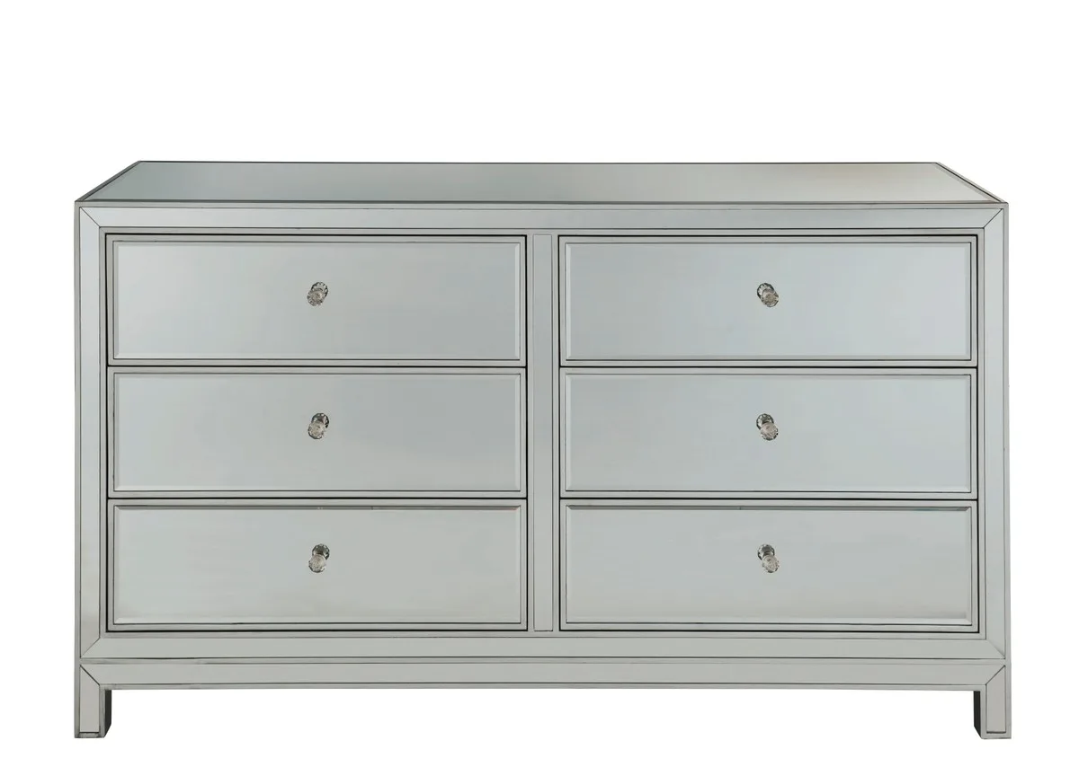 REFLEXION Dresser in Antique Silver
