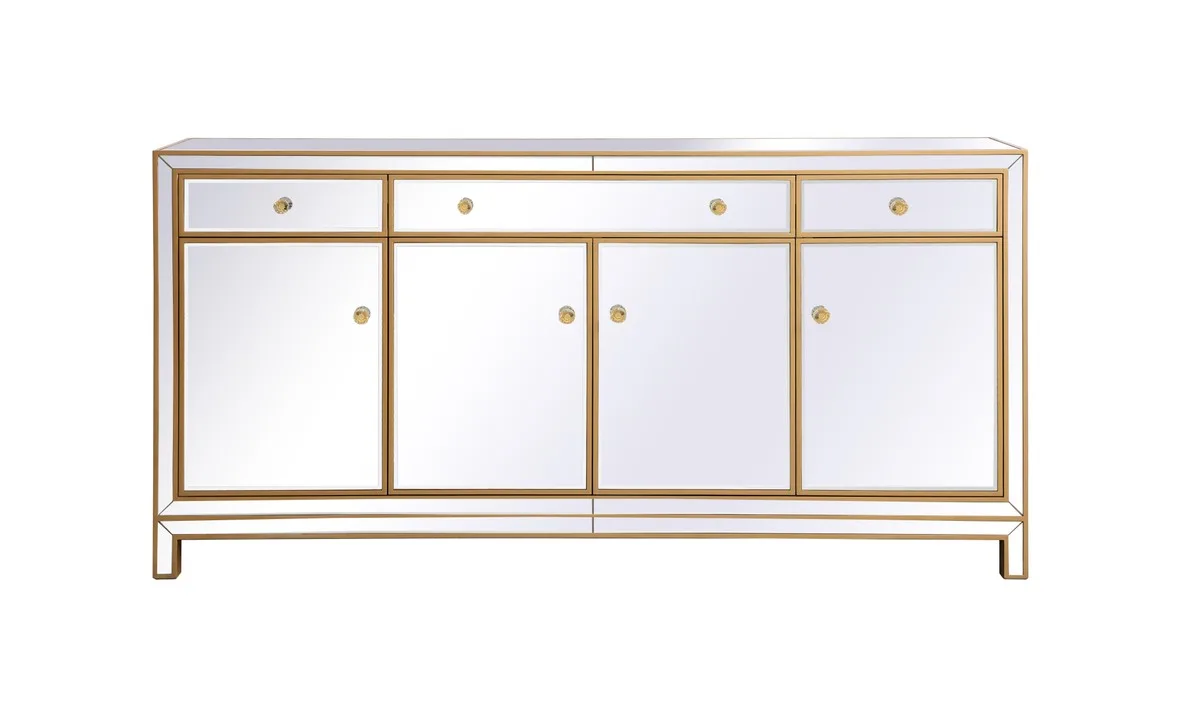 Reflexion Credenza in Gold