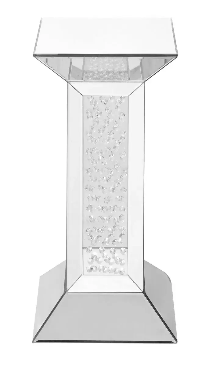 Modern Crystal Diamond End Table
