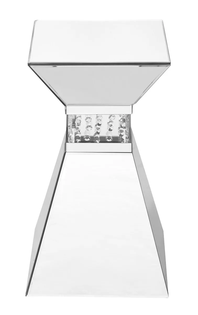 Modern Crystal Diamond End Table