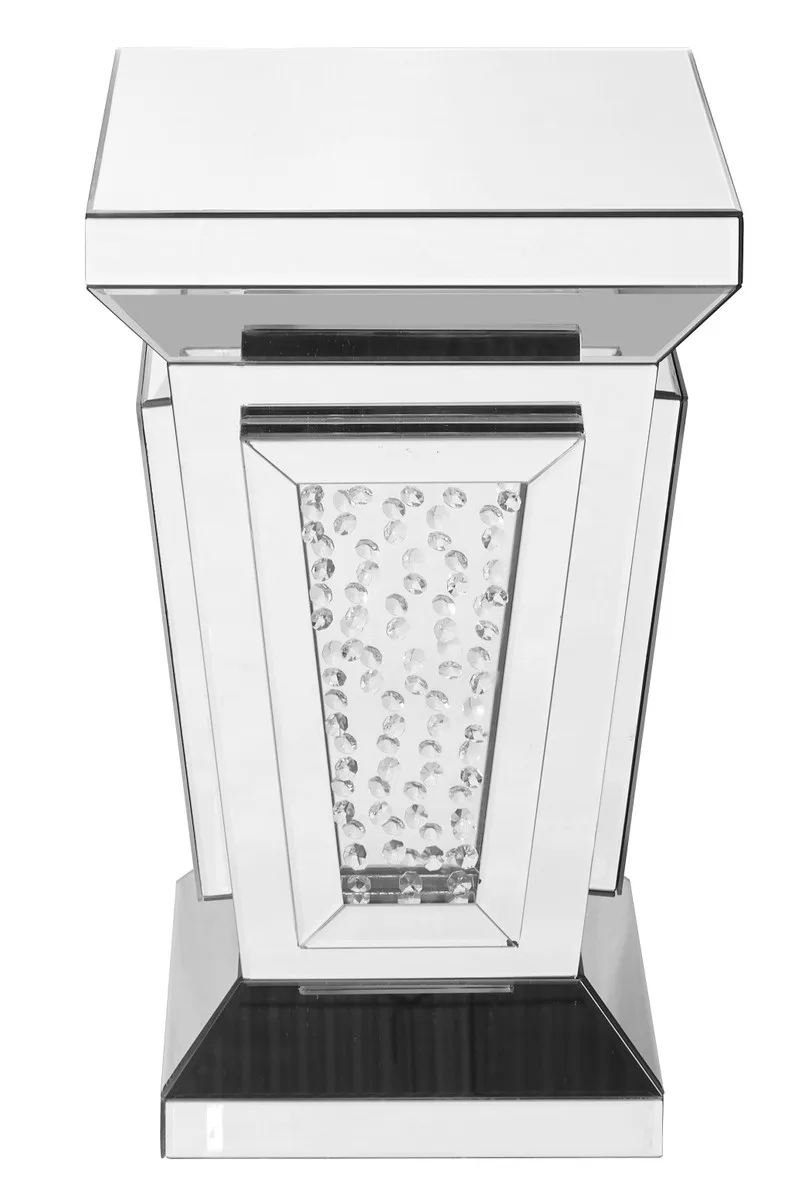 Modern Crystal Diamond End Table