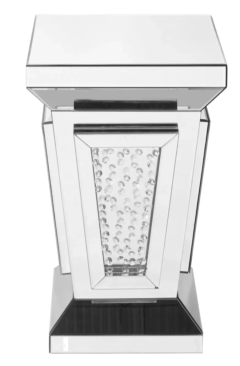 Modern Crystal Diamond End Table