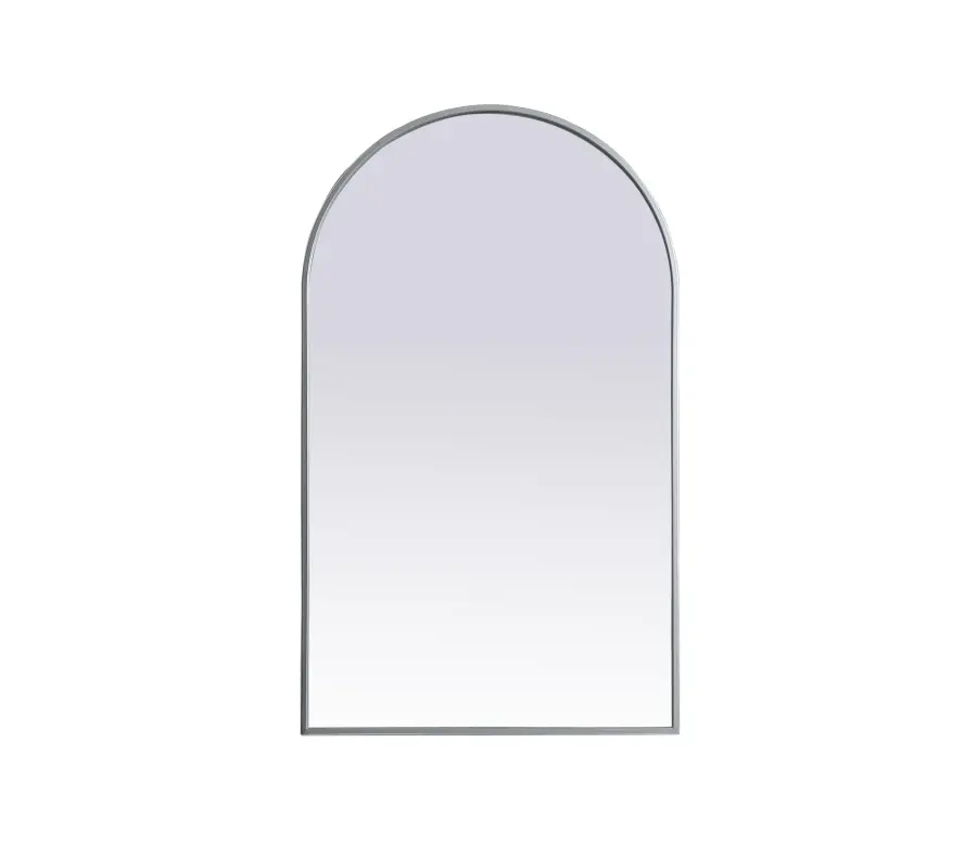 Ayra Arch Mirror in Silver - Image 1