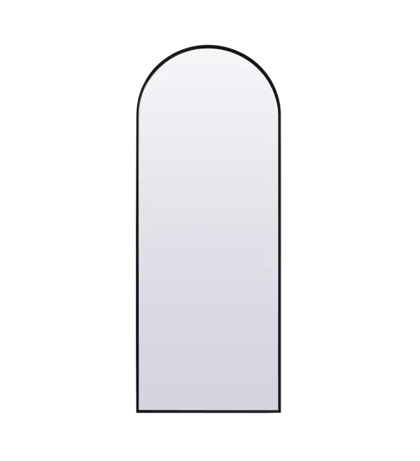Specification Sheet
Dimensions
Length: 74"
Width: 28"
Height: 74"
Depth: 1"
Specifications
Assembly Required: NO
Distressed Finish: No
Finish (Color): Black
Fixture Material: Iron and MDF
Frameless: NO
Mirror Frame Shape: Arch
Mirror Hanging Orientation: Vertical
Mirror Mounting: Metal Inset hanger
Mirror Type: Flat
Product Shape: Arch
Product Type: Decorative Mirrors
Product Warranty: 1 year limited
Weight: 37.4
Wire Included: No
Shipment type: Oversized Ground
US Shipping Cost: $116.00