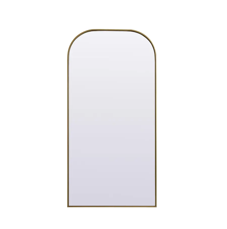 Blaire Full-Length Mirror in Brass - Image 1