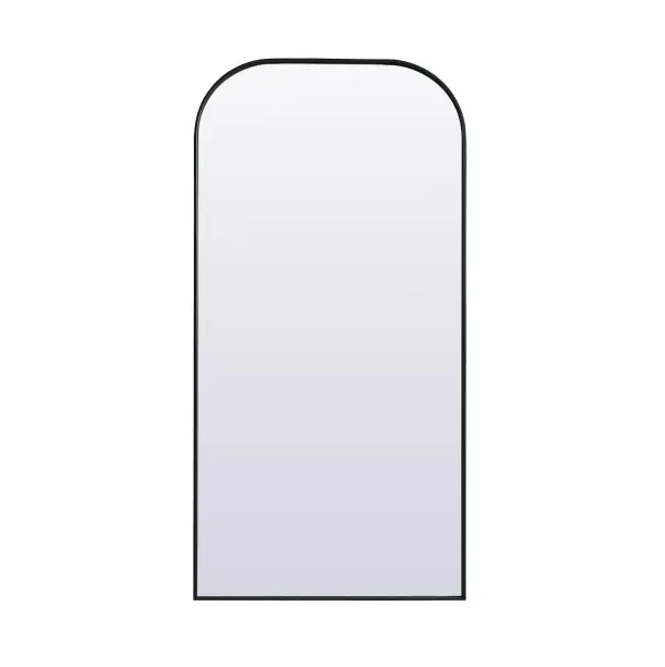 Specification Sheet
Dimensions
Length: 72"
Width: 35"
Height: 72"
Depth: 1"
Specifications
Assembly Required: NO
Distressed Finish: No
Finish (Color): Black
Fixture Material: Iron and MDF
Frameless: NO
Mirror Frame Shape: Arch
Mirror Hanging Orientation: Vertical
Mirror Mounting: Metal Inset hanger
Mirror Type: Flat
Product Shape: Arch
Product Type: Decorative Mirrors
Product Warranty: 1 year limited
Weight: 44.95
Wire Included: No
Shipment type: LTL
US Shipping Cost: $142.00