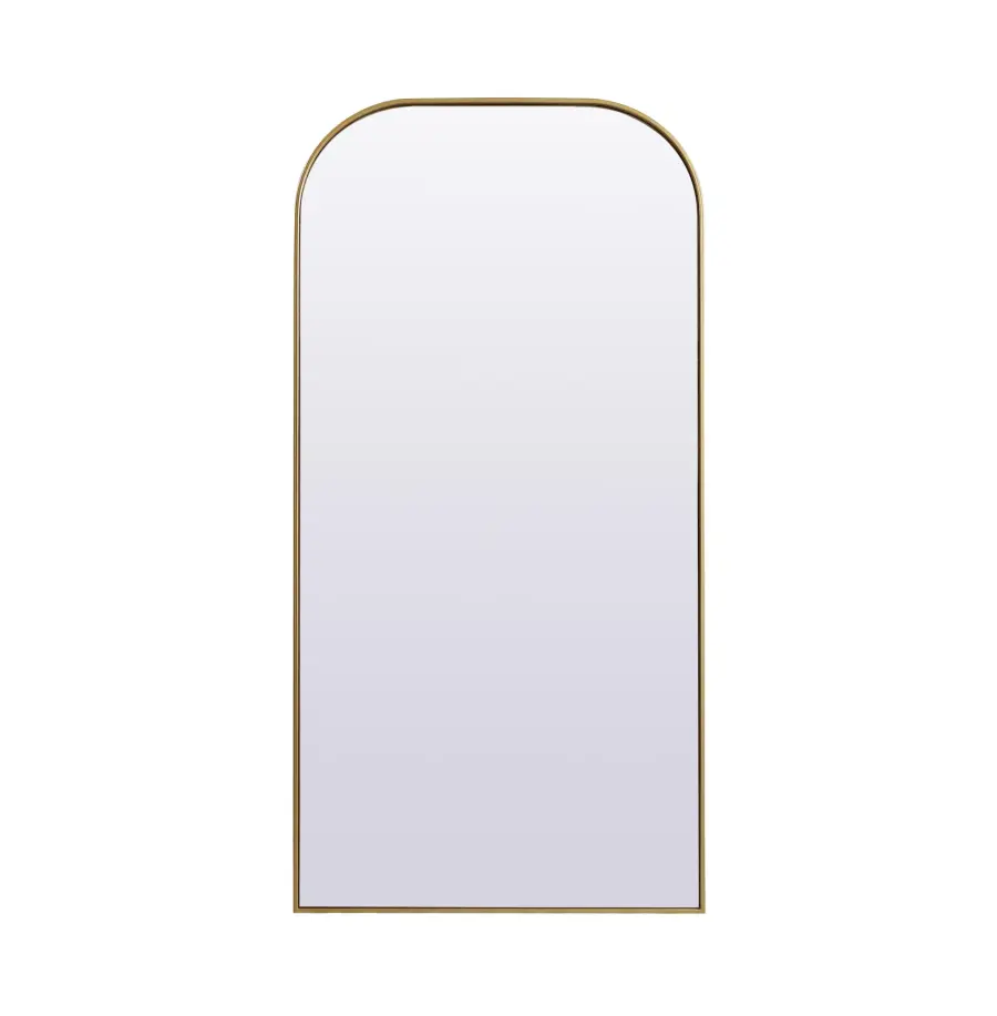 Blaire Full-Length Mirror in Brass - Image 1