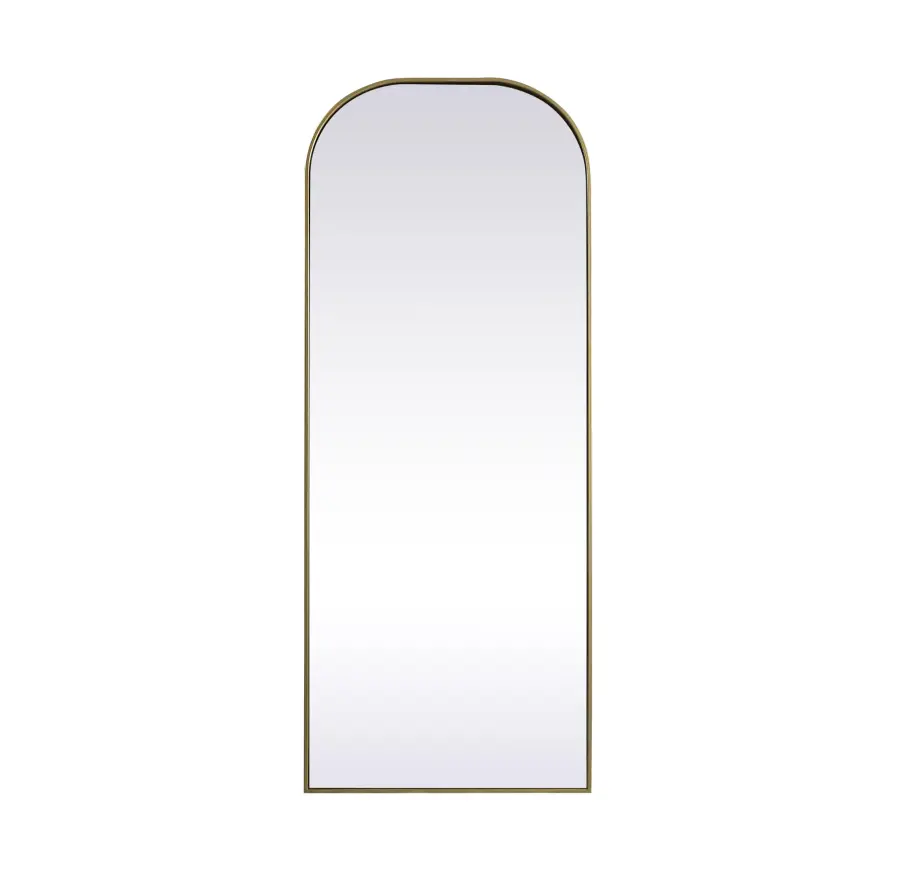 Blaire Full Length Mirror in Brass - Image 1