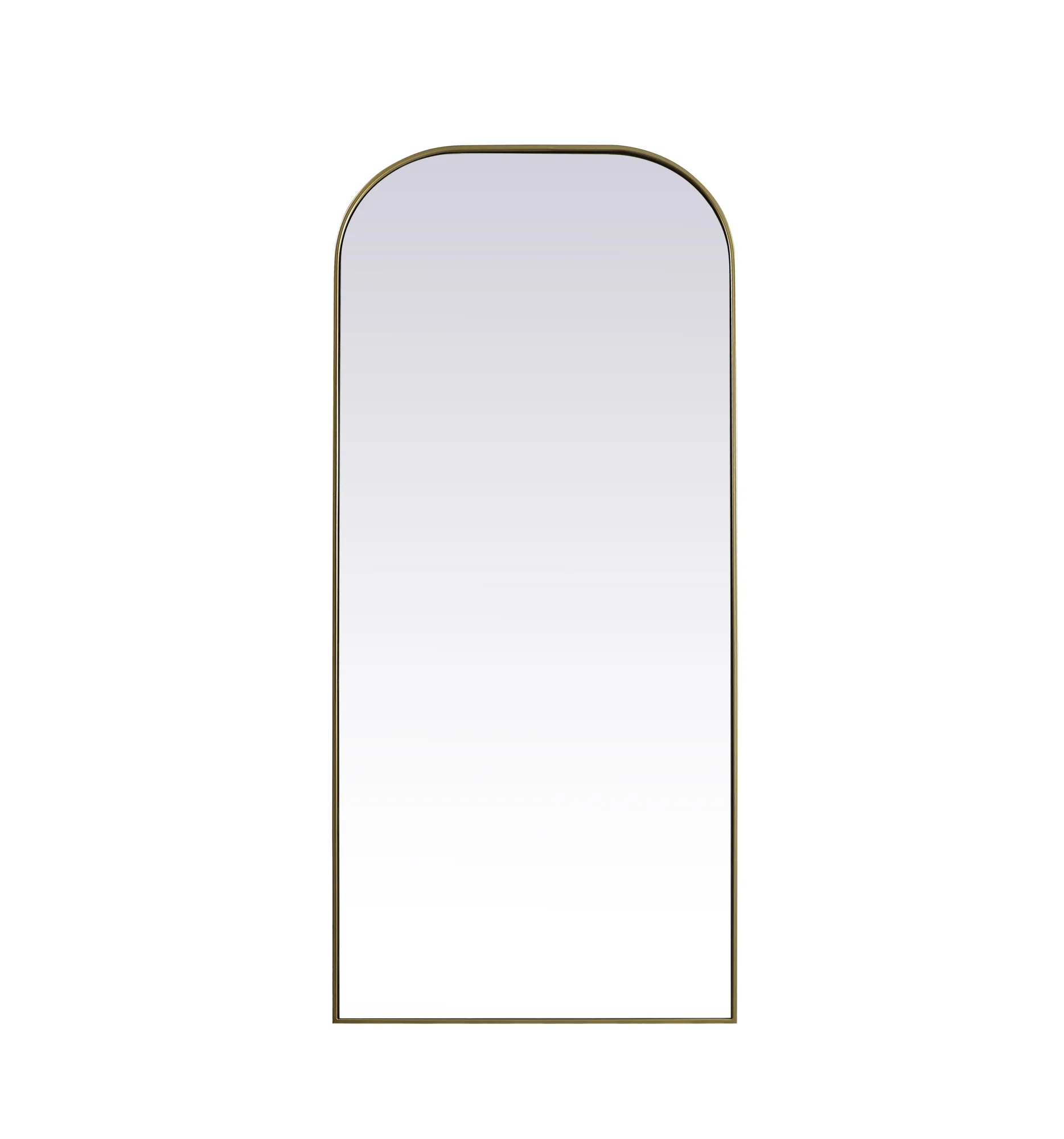 Blaire Mirror in Brass
