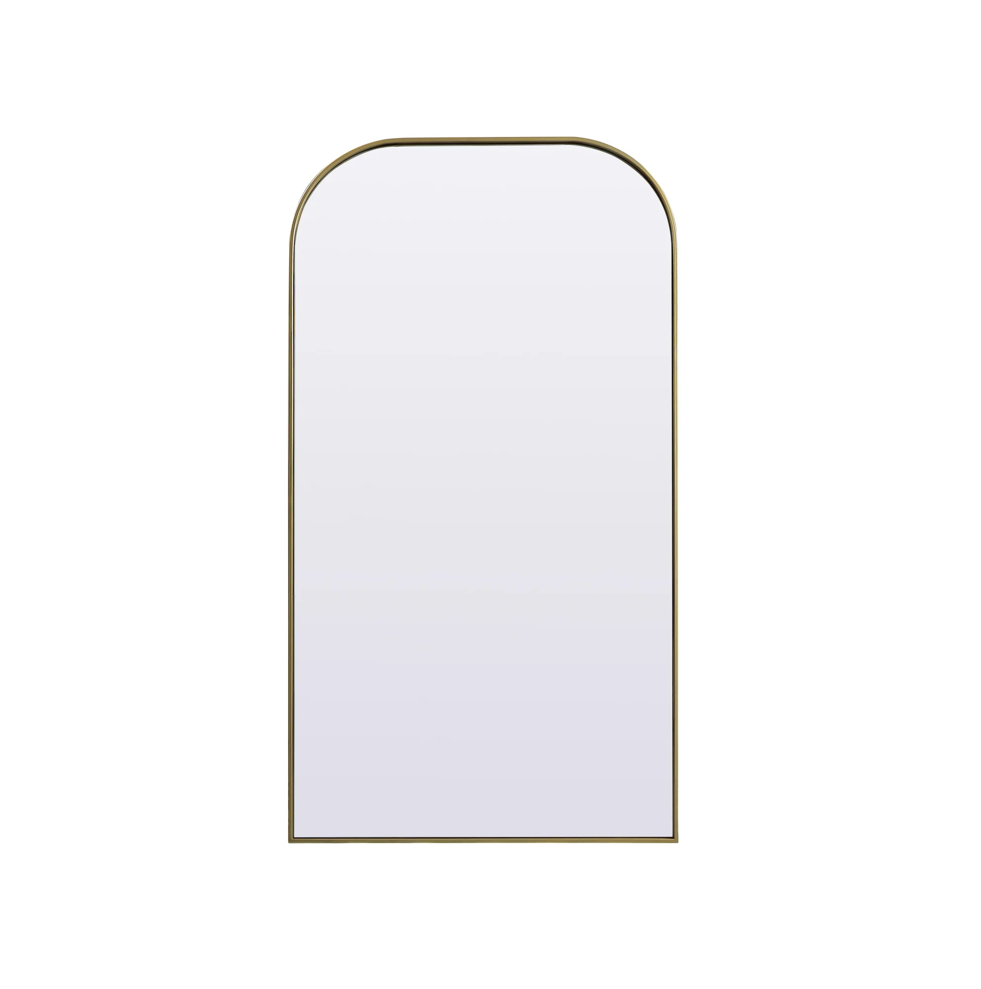 Blaire Mirror in Brass