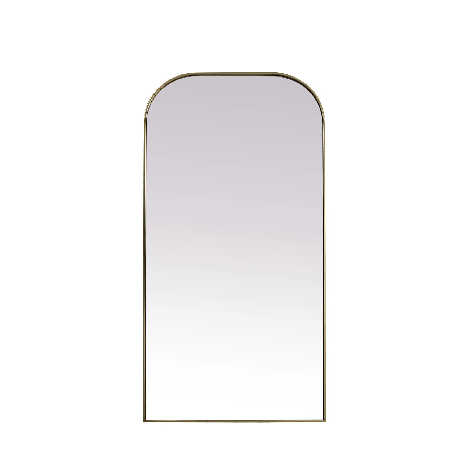 Blaire Mirror in Brass