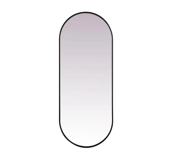 Dimensions
Length: 24"
Width: 1"
Height: 60"
Specifications
Assembly Required: NO
Distressed Finish: No
Finish (Color): Black
Fixture Material: Iron and MDF
Frameless: NO
Mirror Frame Shape: Oval
Mirror Hanging Orientation: Vertical and Horizontal
Mirror Mounting: Metal Inset hanger
Mirror Type: Flat
Product Shape: Oval
Product Type: Decorative Mirrors
Product Warranty: 1 year limited
Weight: 26
Wire Included: No
Shipment type: Oversized Ground
US Shipping Cost: $116.00