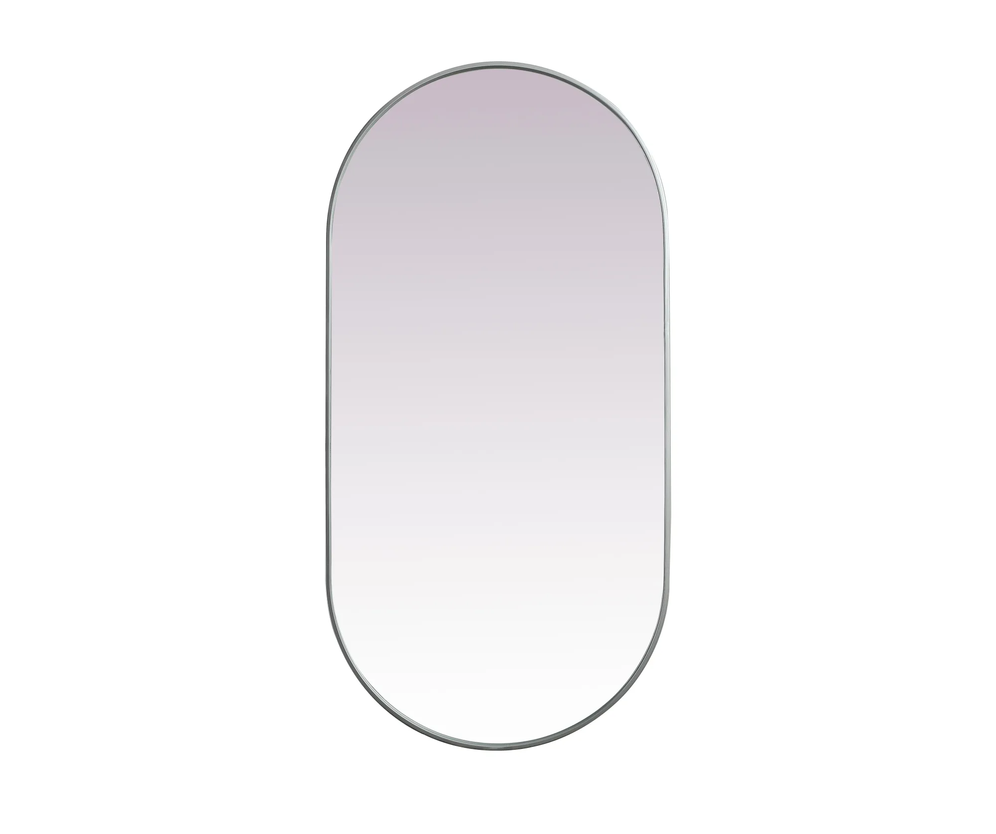 Asha Mirror in Silver