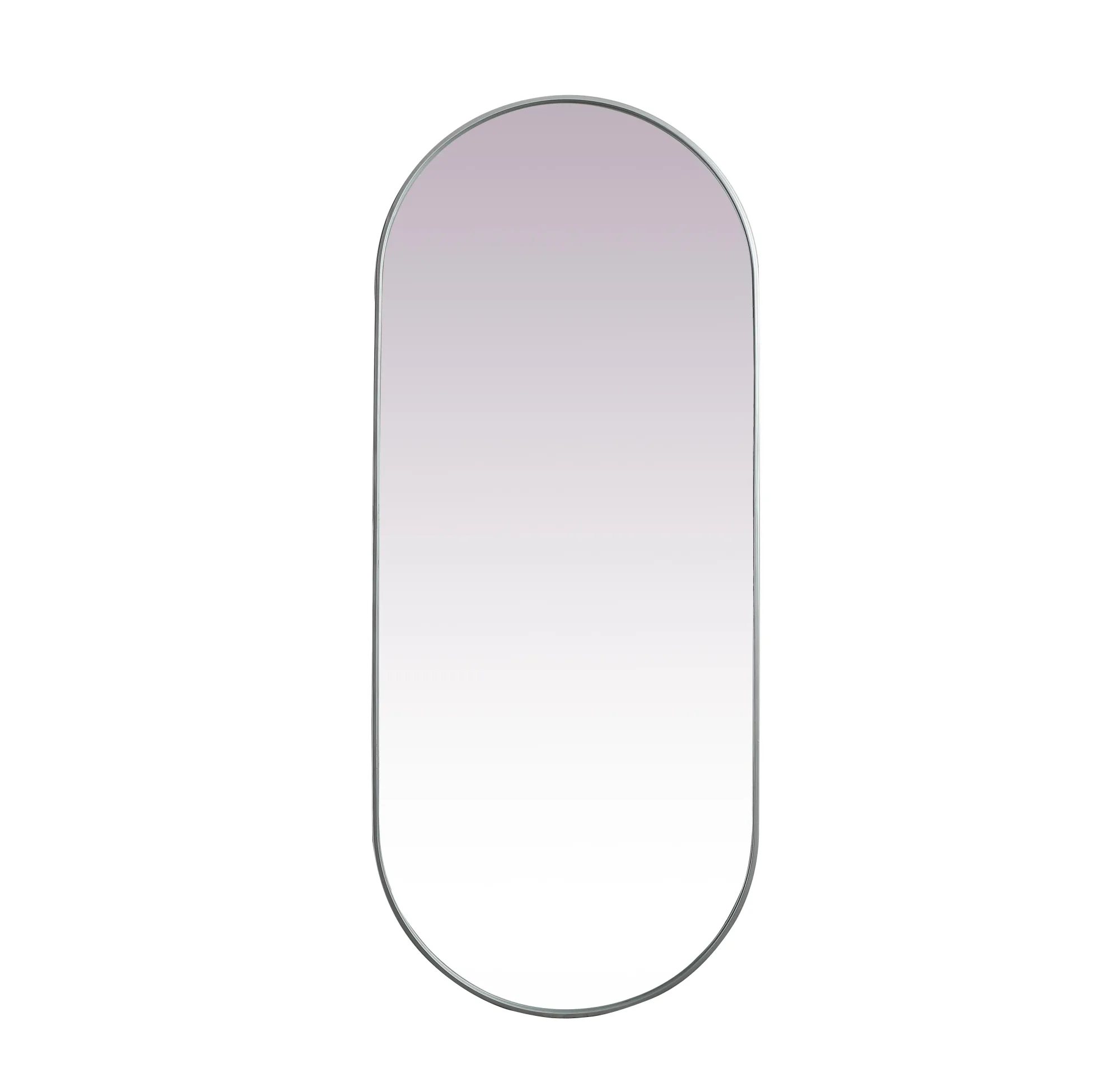 Asha Mirror in Silver