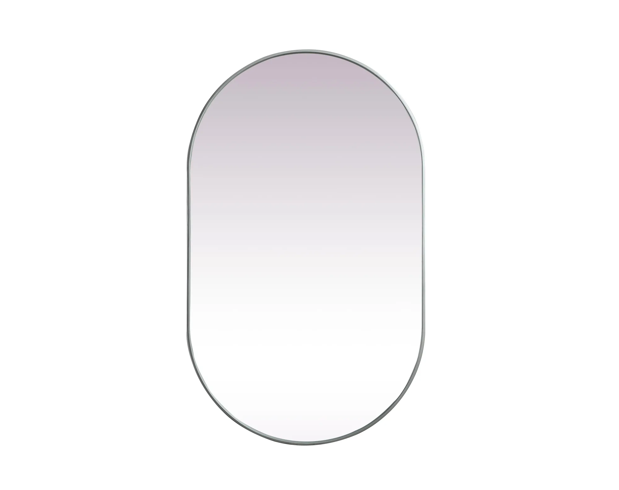 Asha Mirror in Silver