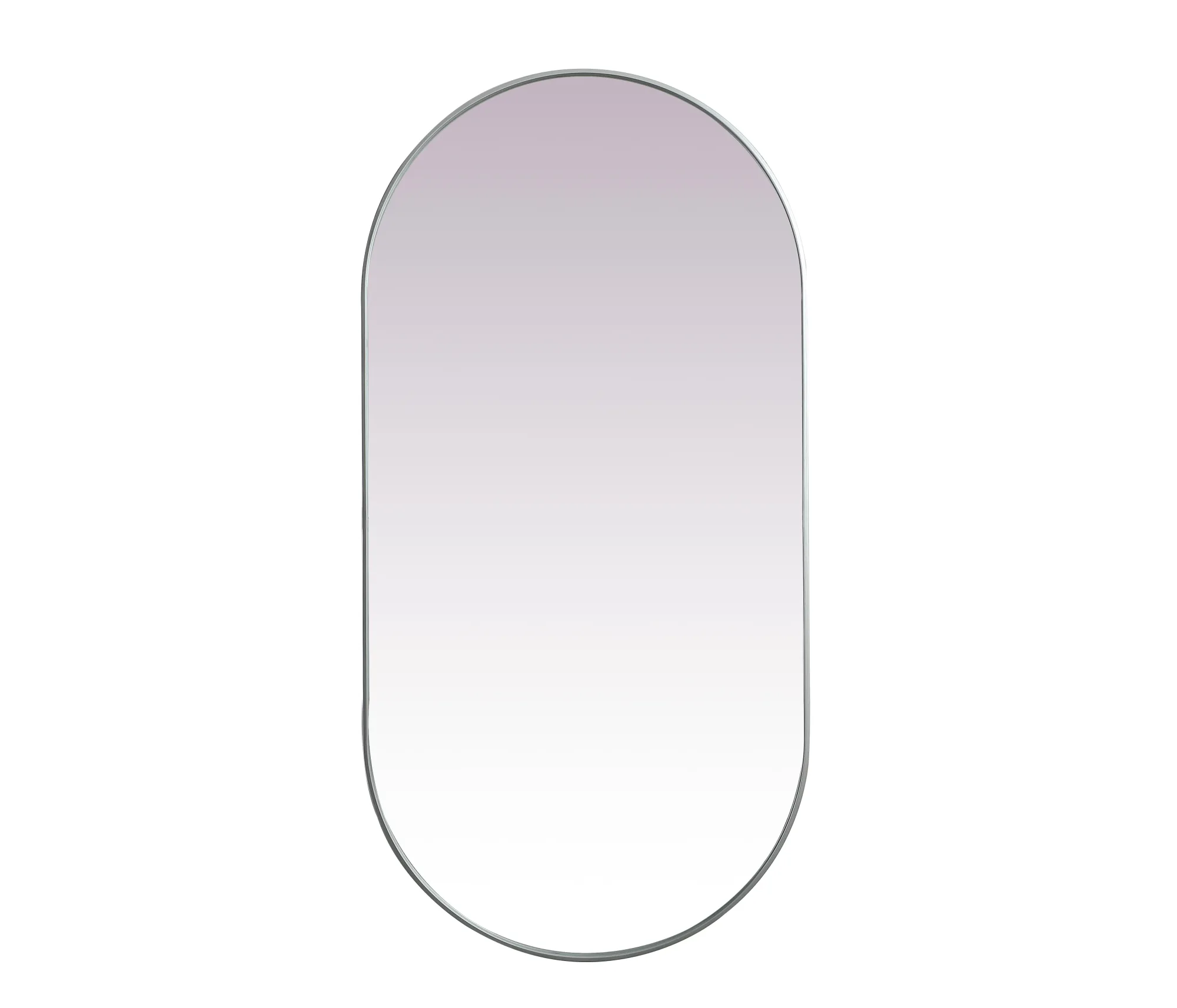 Asha Mirror in Silver