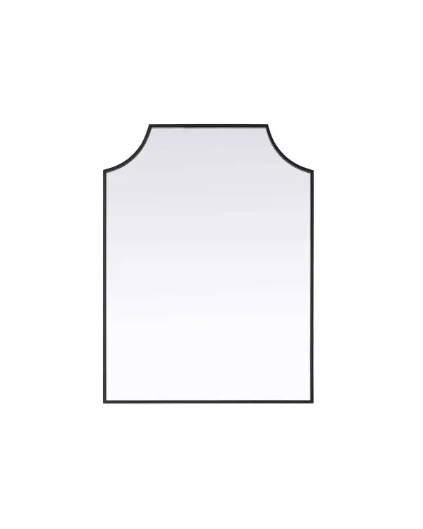 Specification Sheet
Dimensions
Width: 27"
Height: 36"
Depth: 0.4"
Specifications
Assembly Required: No
Distressed Finish: No
Finish (Color): Black
Mirror Material: Iron
Frameless: no
Hardware Finish: Black
Harware Material: Iron
Mirror Frame Shape: irregular
Mirror Hanging Orientation: Vertical
Mirror Mounting: Metal Inset hanger
Product Shape: Rectangle
Product Type: Decorative Mirrors
Product Warranty: 1 year limited
22
Wire Included: No
Shipment type: Small Parcel