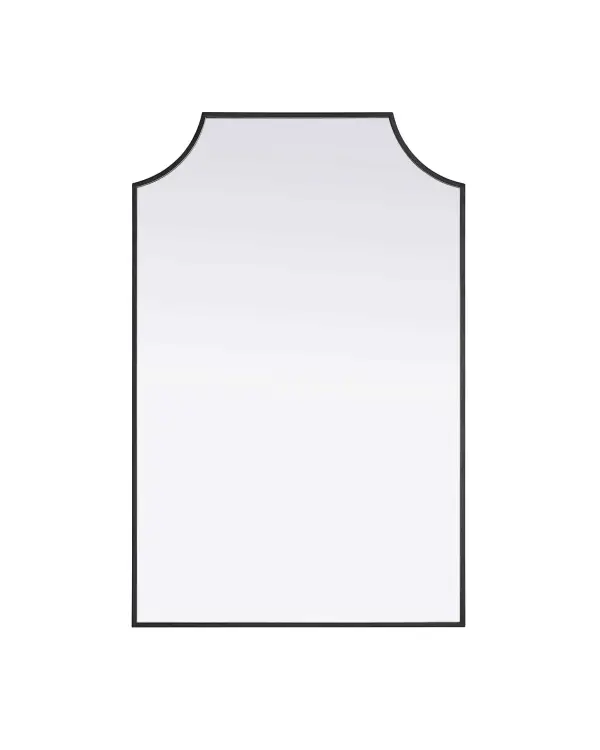Specification Sheet
Dimensions
Width: 27"
Height: 42"
Depth: 0.4"
Specifications
Assembly Required: No
Distressed Finish: No
Finish (Color): Black
Mirror Material: Iron
Frameless: no
Hardware Finish: Black
Harware Material: Iron
Mirror Frame Shape: irregular
Mirror Hanging Orientation: Vertical
Mirror Mounting: Metal Inset hanger
Product Shape: Rectangle
Product Type: Decorative Mirrors
Product Warranty: 1 year limited
25
Wire Included: No
Shipment type: Small Parcel