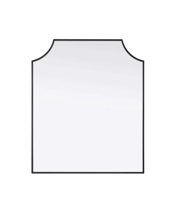 Specification Sheet
Dimensions
Width: 30"
Height: 36"
Depth: 0.4"
Specifications
Assembly Required: No
Distressed Finish: No
Finish (Color): Black
Mirror Material: Iron
Frameless: no
Hardware Finish: Black
Harware Material: Iron
Mirror Frame Shape: irregular
Mirror Hanging Orientation: Vertical
Mirror Mounting: Metal Inset hanger
Product Shape: Rectangle
Product Type: Decorative Mirrors
Product Warranty: 1 year limited
24
Wire Included: No
Shipment type: Small Parcel