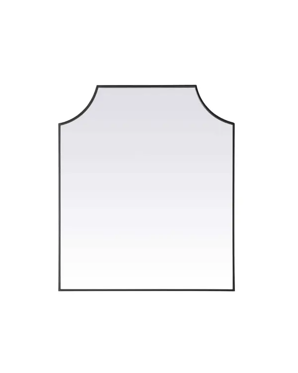 Specification Sheet
Dimensions
Width: 36"
Height: 42"
Depth: 0.4"
Specifications
Assembly Required: No
Distressed Finish: No
Finish (Color): Black
Mirror Material: Iron
Frameless: no
Hardware Finish: Black
Harware Material: Iron
Mirror Frame Shape: irregular
Mirror Hanging Orientation: Vertical
Mirror Mounting: Metal Inset hanger
Product Shape: Rectangle
Product Type: Decorative Mirrors
Product Warranty: 1 year limited
32
Wire Included: No
Shipment type: Oversize ground