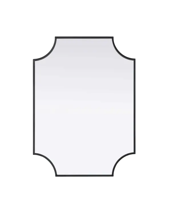 Specification Sheet
Dimensions
Width: 22"
Height: 30"
Depth: 0.4"
Specifications
Assembly Required: No
Distressed Finish: No
Finish (Color): Black
Mirror Material: Iron
Frameless: no
Hardware Finish: Black
Harware Material: Iron
Mirror Frame Shape: irregular
Mirror Hanging Orientation: Horizontal and vertical
Mirror Mounting: Metal Inset hanger
Product Shape: Rectangle
Product Type: Decorative Mirrors
Product Warranty: 1 year limited
16
Wire Included: No
Shipment type: Small Parcel