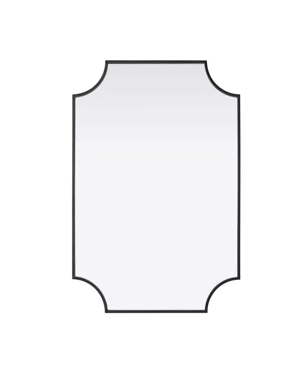 Specification Sheet
Dimensions
Width: 24"
Height: 36"
Depth: 0.4"
Specifications
Assembly Required: No
Distressed Finish: No
Finish (Color): Black
Mirror Material: Iron
Frameless: no
Hardware Finish: Black
Harware Material: Iron
Mirror Frame Shape: irregular
Mirror Hanging Orientation: Horizontal and vertical
Mirror Mounting: Metal Inset hanger
Product Shape: Rectangle
Product Type: Decorative Mirrors
Product Warranty: 1 year limited
21
Wire Included: No
Shipment type: Small Parcel